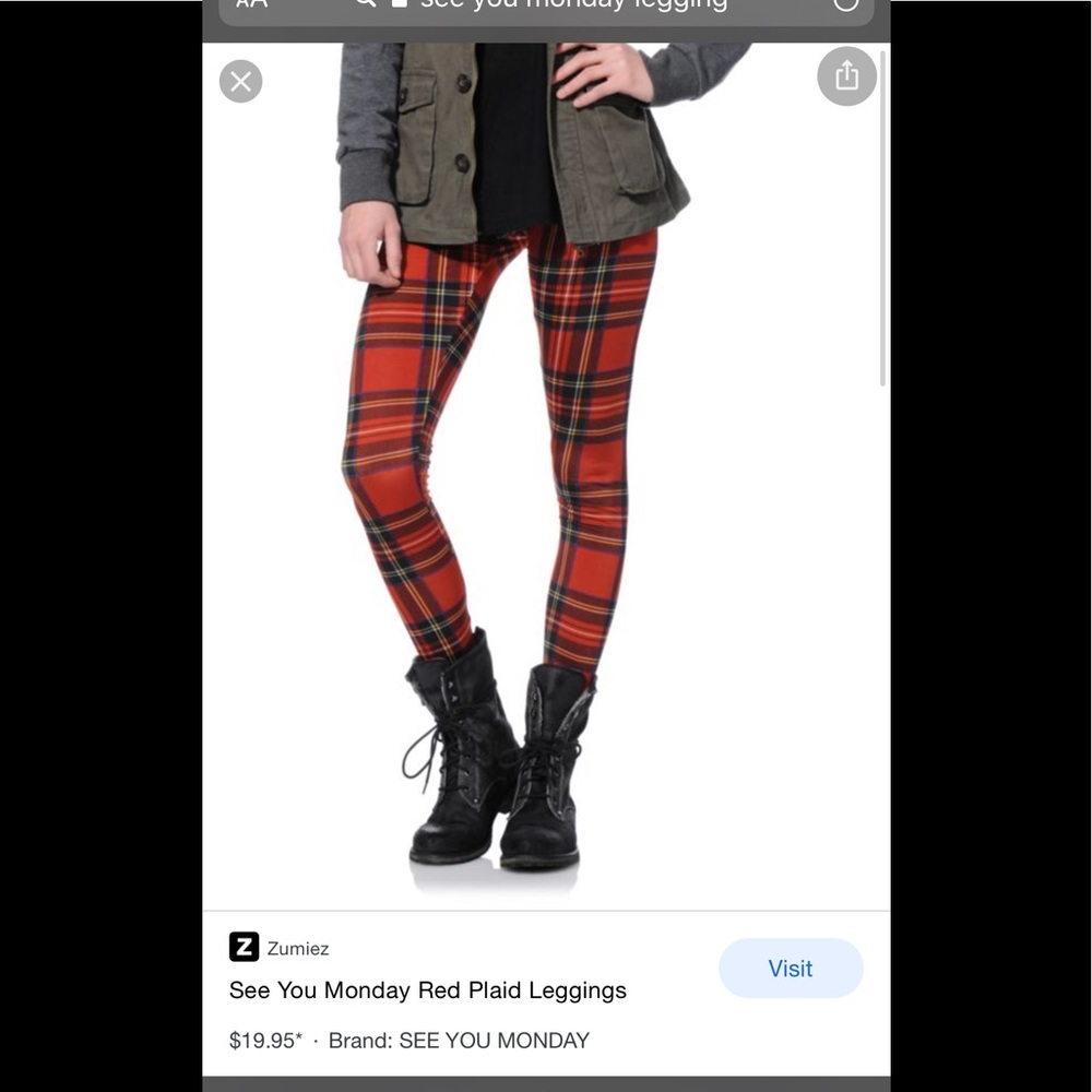 Never worn festive leggings. Women’s S